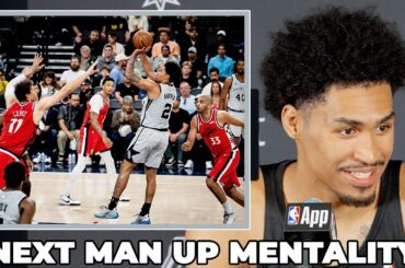 Dylan Harper on Spurs Taking Next Man Up Mentality vs. LA Clippers