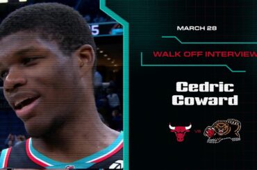 Cedric Coward Walk off Interview | Grizzlies vs. Bulls
