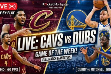 Cleveland Cavaliers vs Golden State Warriors 🏀 LIVE NBA WATCH Cavaliers vs Nuggets