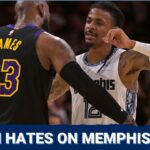 LeBron James joins the chorus against the Grizzlies being in Memphis