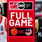 China 🇨🇳 vs Malaysia 🇲🇾 | Men Full Game | FIBA 3x3 Asia Cup 2026 | #3x3Basketball