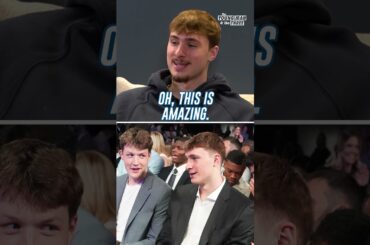 Cooper Flagg addresses reaction to Dallas Mavs getting No. 1 pick #nbadraft #nba #dallasmavs