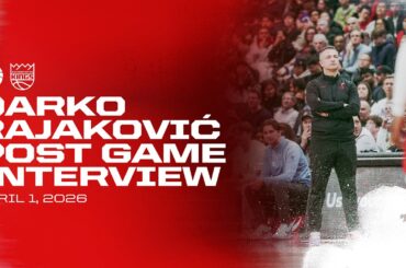 Darko Rajakovic | Post Game at Sacramento Kings | April 01, 2026