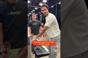 Had some help from our friends at Rosies House to ask the guys what instrument they'd play! 🎷