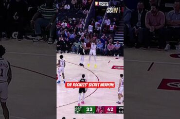 The Rockets just found their SECRET WEAPON. Watch this... #nba #basketball #nbashorts
