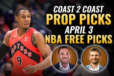 Blowout Win for the Raptors Over the Grizzlies Tonight? | NBA Player Props & Best Bets (4/3/26)