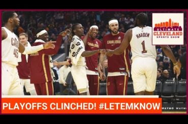 Cleveland Cavaliers CLINCH A PLAYOFF BERTH by beating the Golden State Warriors