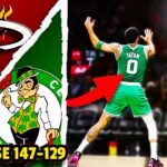 Miami Heat HISTORICALLY BAD Defense in Blowout Loss vs Celtics | Tatum Triple-Double, Brown Drops 43