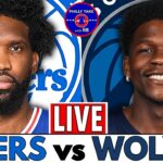 Philadelphia 76ers vs Minnesota Timberwolves Live Stream Play-By-Play & Scoreboard