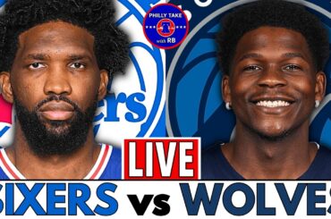 Philadelphia 76ers vs Minnesota Timberwolves Live Stream Play-By-Play & Scoreboard