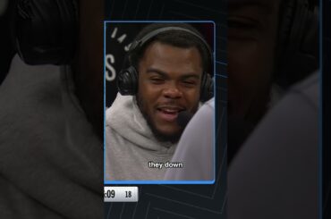 Day'Ron Sharpe brought the JUICE to the broadcast booth! 😂 #brooklynnets #nba #funny