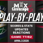 🔴LIVE - Utah Jazz vs Houston Rockets - Play-By-Play & Reactions (4/3/26)