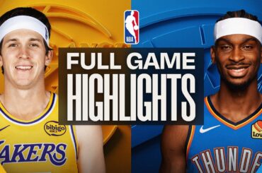 Game Recap: Thunder 139, Lakers 96