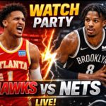 Atlanta Hawks vs Brooklyn Nets | Live Play by Play Stream | #nba #nbahighlights  4-3-26 Game 🏀🔥