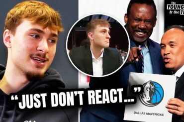 Cooper Flagg on His Reaction When the Mavs Won the Draft Lottery