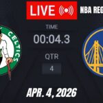 NBA LIVE! Golden State Warriors vs Boston Celtics | April 4, 2026 | Warriors vs Celtics | 2K26