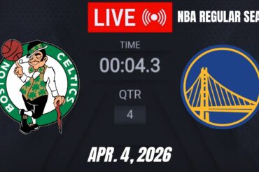 NBA LIVE! Golden State Warriors vs Boston Celtics | April 4, 2026 | Warriors vs Celtics | 2K26