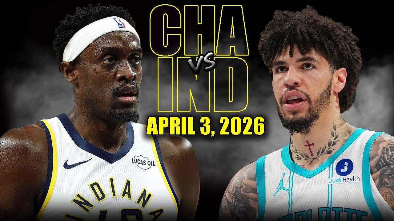 Charlotte Hornets vs Indiana Pacers Full Game Highlights – April 3, 2026 | NBA Season