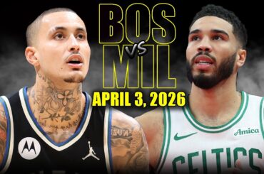 Boston Celtics vs Milwaukee Bucks Full Game Highlights – April 3, 2026 | NBA Season