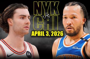 New York Knicks vs Chicago Bulls Full Game Highlights – April 3, 2026 | NBA Season