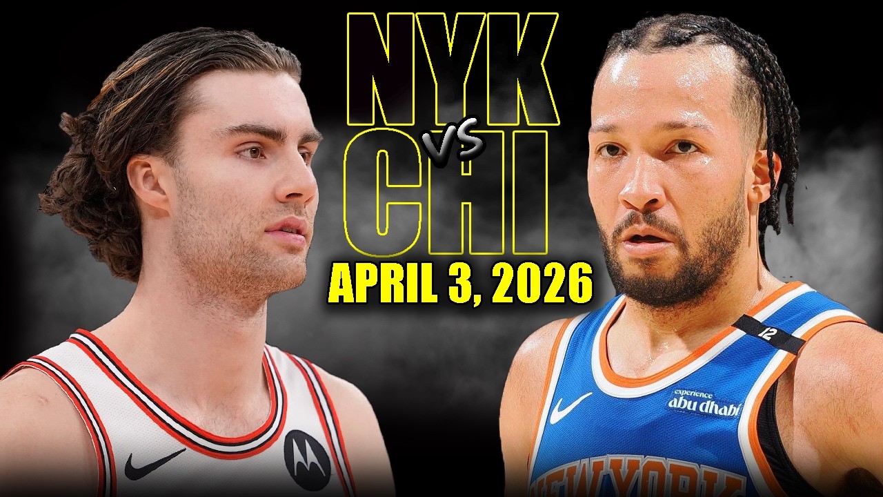 New York Knicks vs Chicago Bulls Full Game Highlights – April 3, 2026 | NBA Season