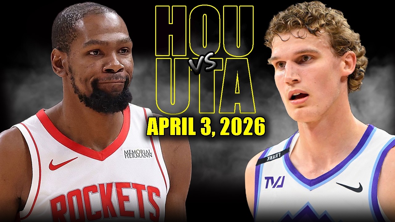 Houston Rockets vs Utah Jazz Full Game Highlights – April 3, 2026 | NBA Season