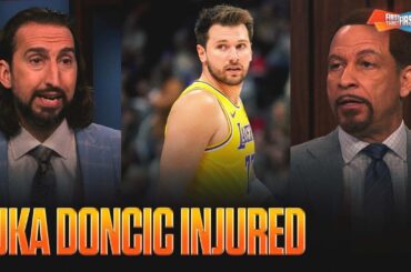 Lakers CURBSTOMPED by Thunder, What does Luka Doncic’s injury mean for Los Angeles? | FTF