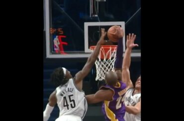NBA Top Plays (pt 50): Kobe Bryant Poster Dunk vs Nets #nba #lakers #topplays