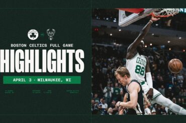 The Boston Celtics close the road trip out with a big win against the Milwaukee Bucks 133-101