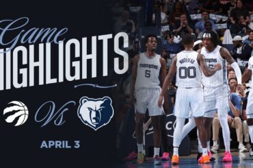 Memphis Grizzlies Highlights vs. Toronto Raptors