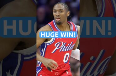 THIS IS WHY The Philadelphia 76ers Beat The Minnesota Timberwolves #shorts #sixers