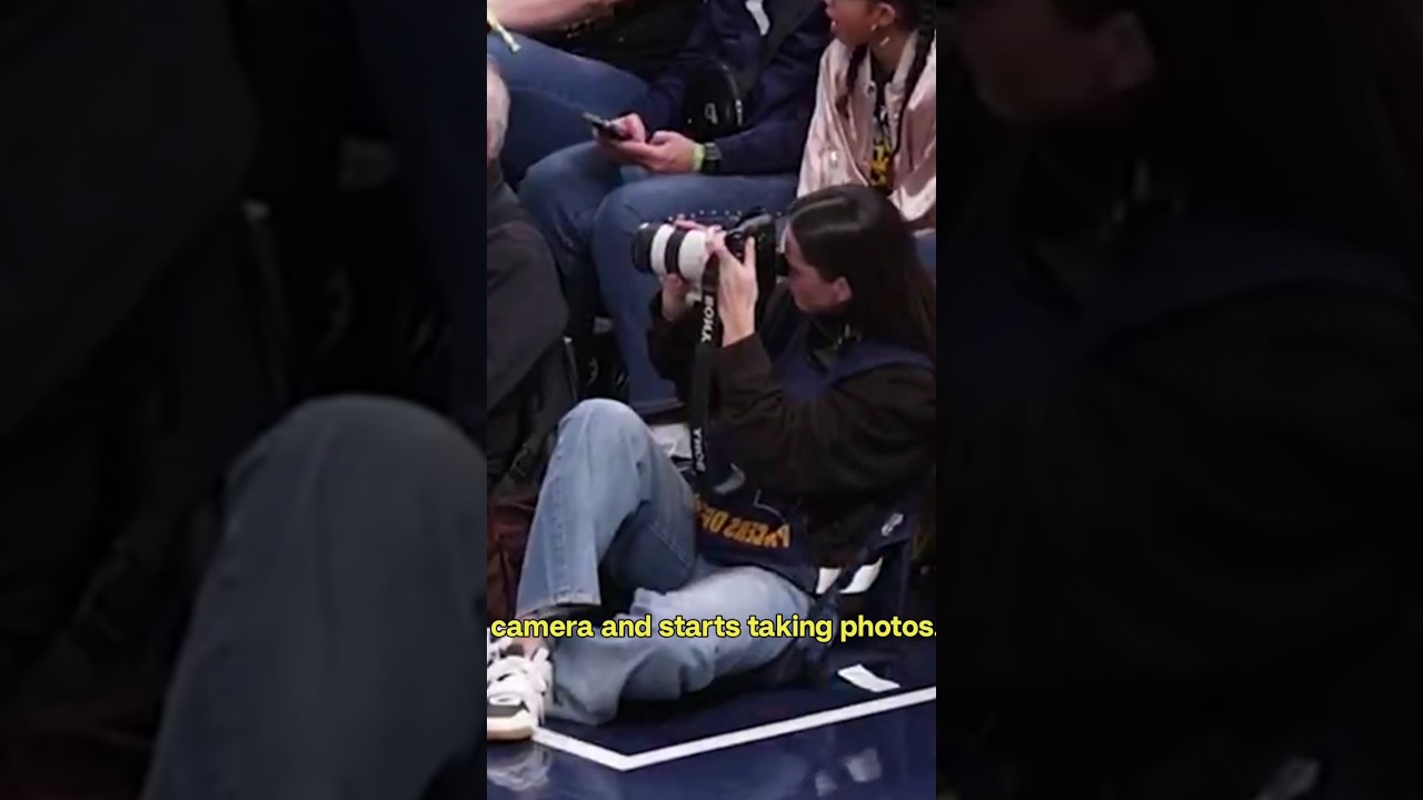 You Won’t Believe What Caitlin Clark Said While Taking Photos at Pacers vs Lakers! 📸🔥