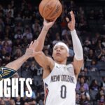 Jeremiah Fears Highlights vs. Sacramento Kings 4/3/26