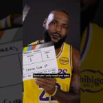 Unreleased Lakers Media Day Bloopers #NBA