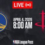 NBA LIVE! Golden State Warriors vs Houston Rockets | April 4, 2025 | NBA Today NBA 2K26 Gameplay