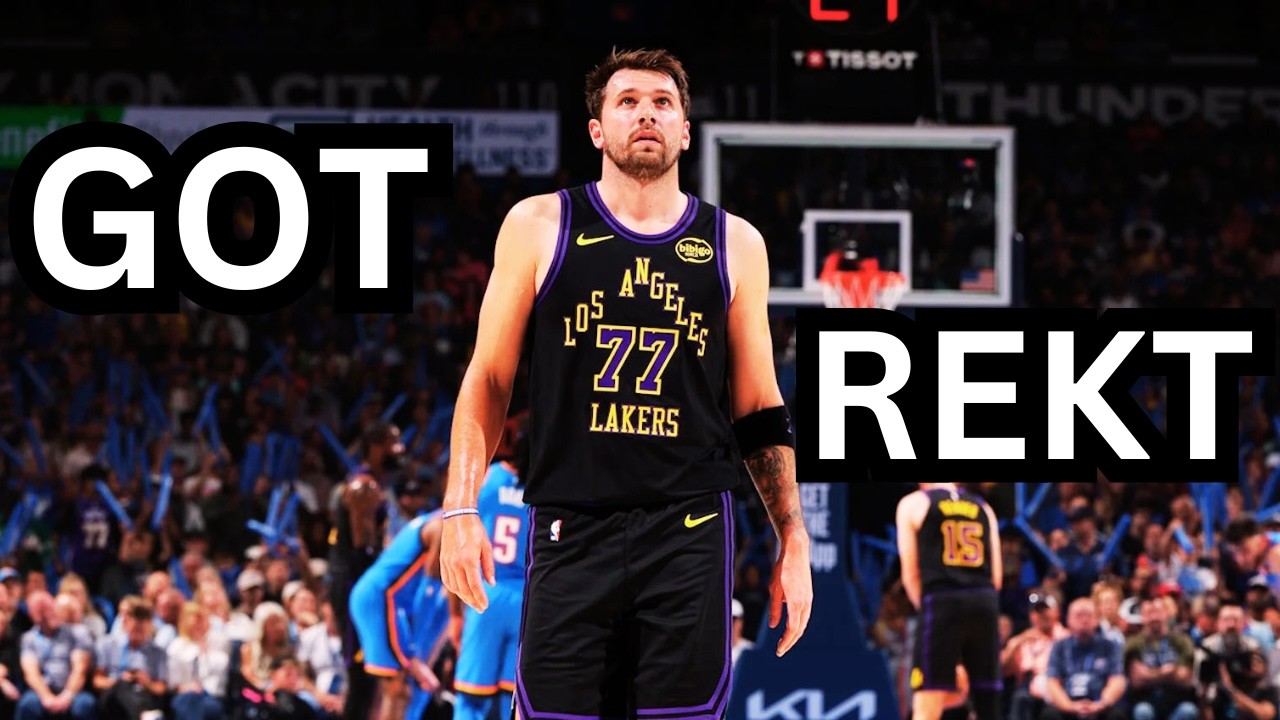 Lakers Cheeks Got CLAPPED Off The Bone By The Thunder