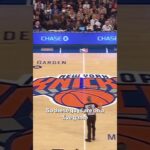 That's one way to open a Knicks game, Clyde 😳 #shorts