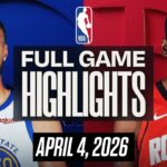 WARRIORS vs ROCKETS FULL GAME HIGHLIGHTS APRIL 4, 2026 NBA HIGHLIGHTS TODAY | NBA 2K26 GAMEPLAY