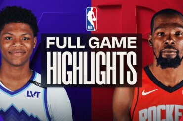 Game Recap: Rockets 140, Jazz 106