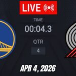 NBA LIVE! Golden State Warriors vs Portland Trail Blazers | April 14, 2026 | 2026 NBA Season Live 2K