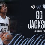 GG Jackson Highlights vs. Toronto Raptors