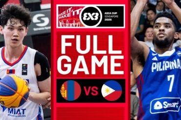 🇲🇳 Mongolia vs Philippines 🇵🇭 |  FIBA 3x3 Asia Cup 2026 | #3x3Basketball | Full Game 🏆