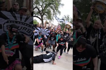 “IT’S A FIESTA ONCE AGAIN SAN ANTONIO! THE SPURS ARE BACK IN THE PLAYOFFS” 🚨 #spurs