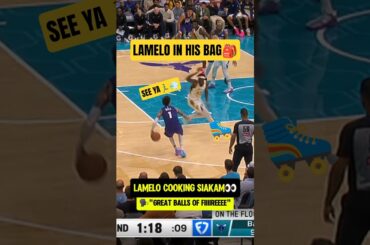 LaMelo had Siakam ON SKATES👀