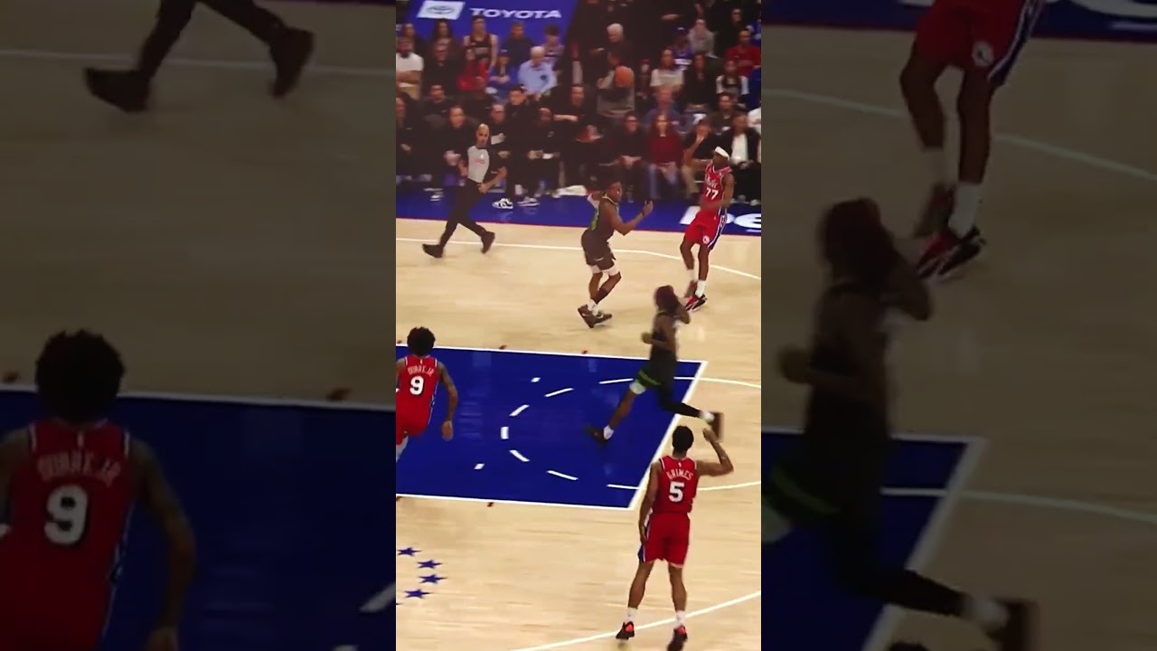The Sixers take down the Timberwolves! #sixers #76ers #nba #shorts