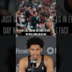 Always bringing the energy 🔋 #keldonjohnson #nba #spurs