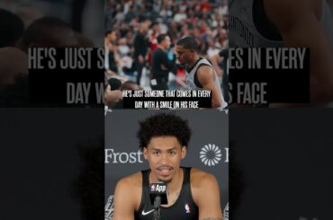 Always bringing the energy 🔋 #keldonjohnson #nba #spurs