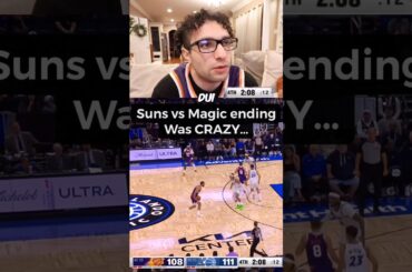 Suns vs Magic ending was INSANE…