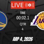 NBA LIVE! Golden State Warriors vs Los Angeles Lakers | April 4, 2026 | Warriors vs Lakers | 2K