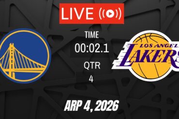 NBA LIVE! Golden State Warriors vs Los Angeles Lakers | April 4, 2026 | Warriors vs Lakers | 2K